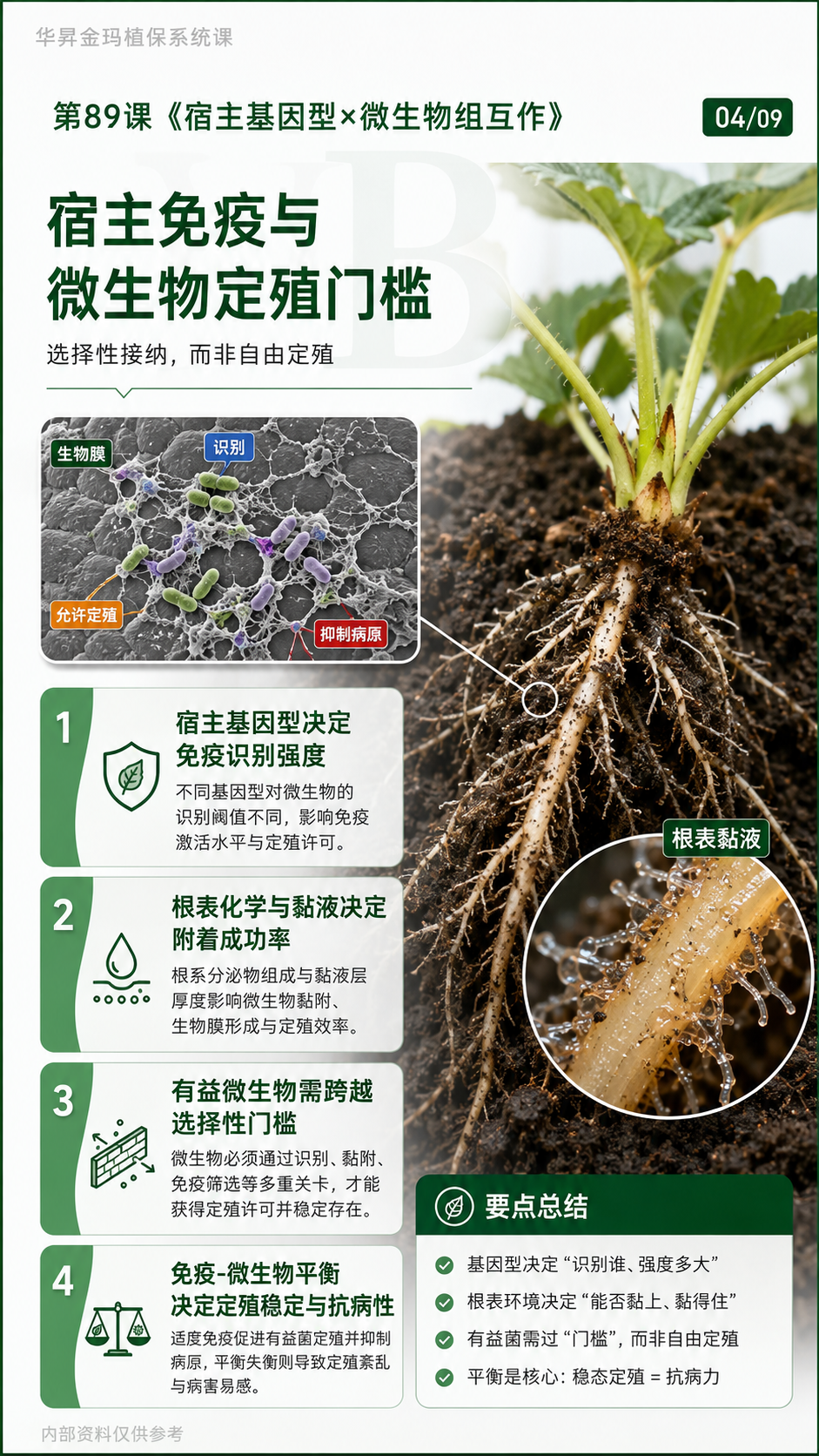 华昇金玛植保系统课第89课宿主基因型与微生物组互作第4张原图