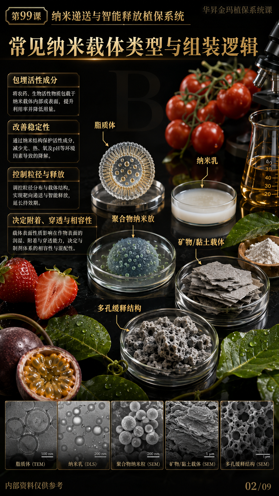 华昇金玛第99课02/09原图：常见纳米载体类型与组装逻辑