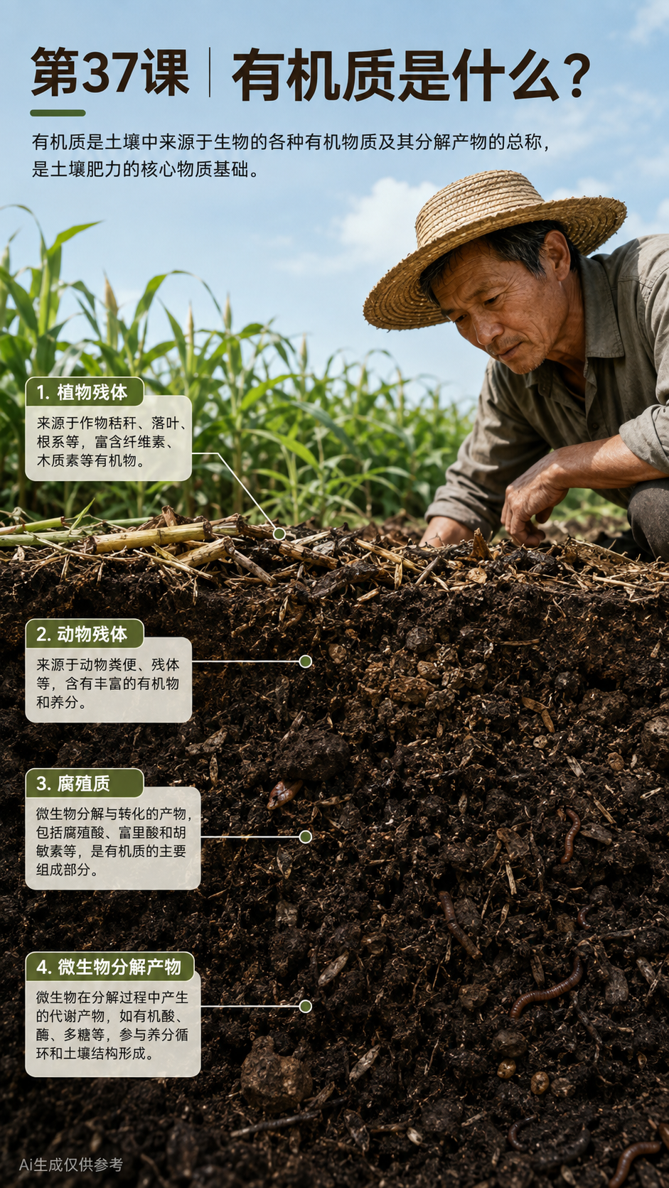 华昇金玛植保系统课第37课有机肥与土壤有机质第1张原图