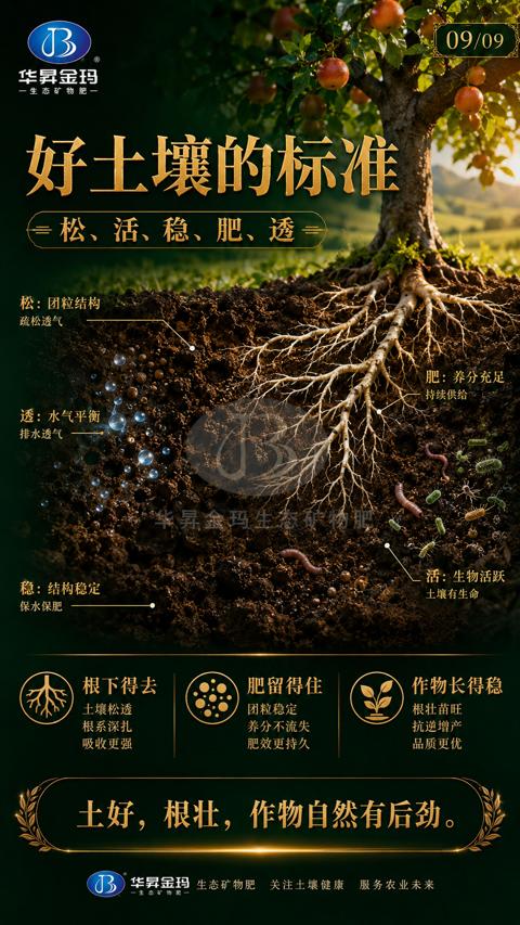 好土壤的标准（一把泥的秘密）｜华昇金玛植保系统课技术图
