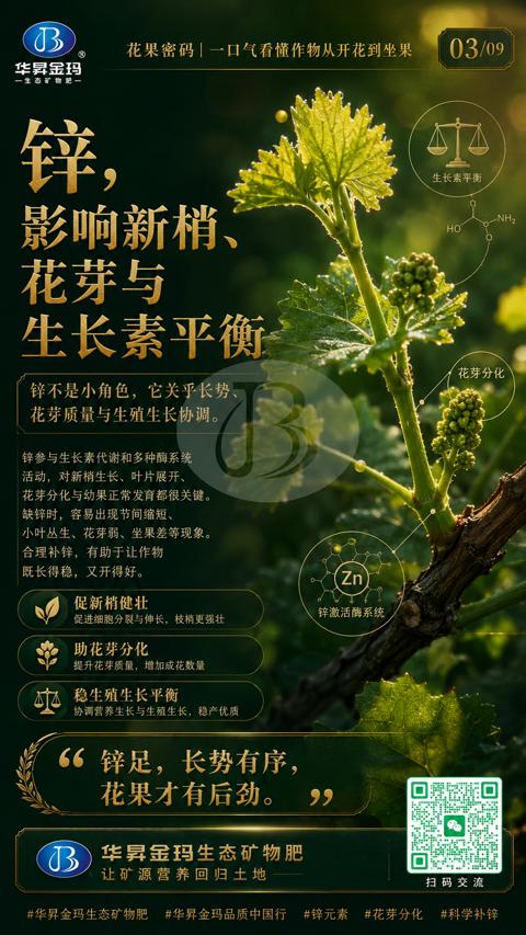 影响新梢（花果密码|一口气看懂作物从开花到坐果）｜华昇金玛植保系统课技术图