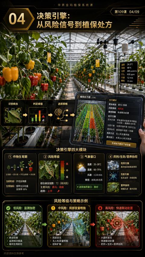 从风险信号到植保处方（生育指标）｜华昇金玛植保系统课技术图