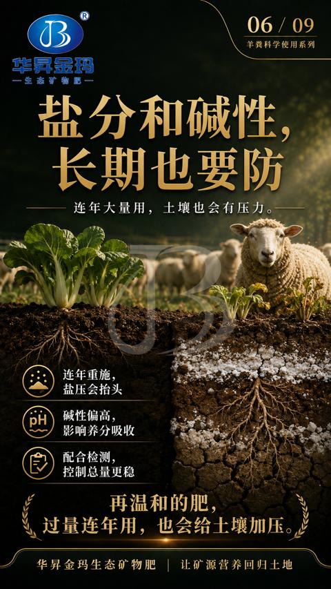 盐分和碱性（连年大量用，土壤也会有压力）｜华昇金玛植保系统课技术图