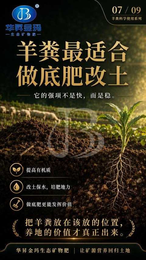 做底肥改士（它的强项不是快，而是稳）｜华昇金玛植保系统课技术图