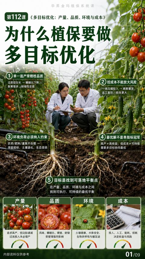 多目标优化｜华昇金玛植保系统课技术图