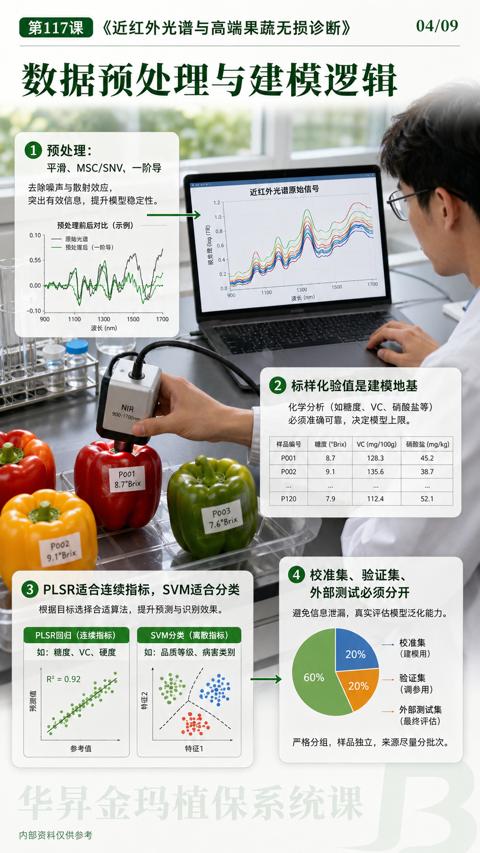 数据预处理与建模逻辑（根据目标选择合适算法，提升预测与识别效果）｜华昇金玛植保系统课技术图