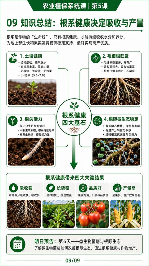 农业植保系统课|第5课（了解微生物菌剂如何改善根际生态，促进根系健康与作物增产）｜华昇金玛植保系统课技术图