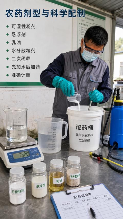 农药剂型与科学配制｜华昇金玛植保系统课技术图