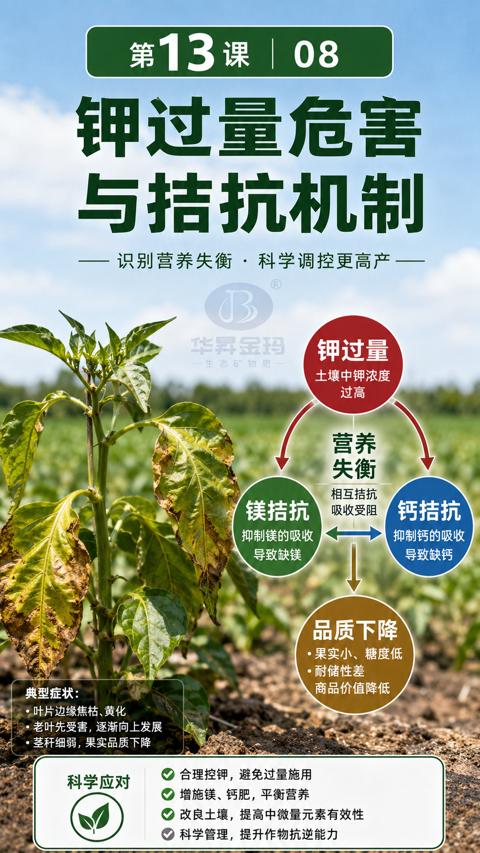 与拮抗机制（改良土壤，提高中微量元素有效性）｜华昇金玛植保系统课技术图