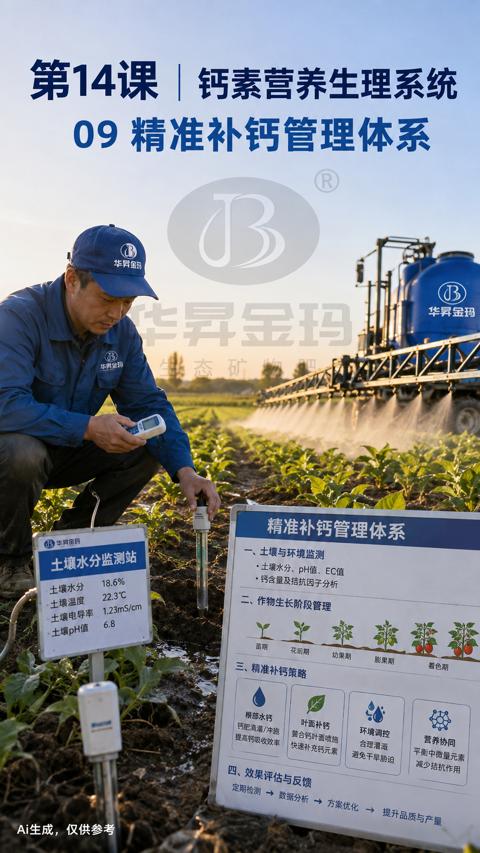 半昇金玛（土壤水分、PH值、EC值）｜华昇金玛植保系统课技术图