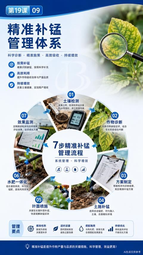 精准补锰（精准补锰是提升作物产量与品质的关键措施，科学管理，效益更高）｜华昇金玛植保系统课技术图
