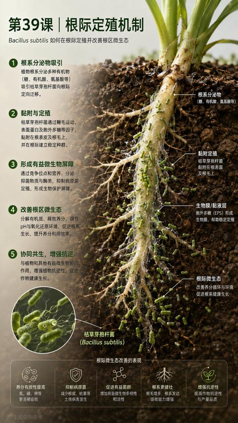 第39课 |根际定殖机制（pH与氧化还原环境，促进根系）｜华昇金玛植保系统课技术图