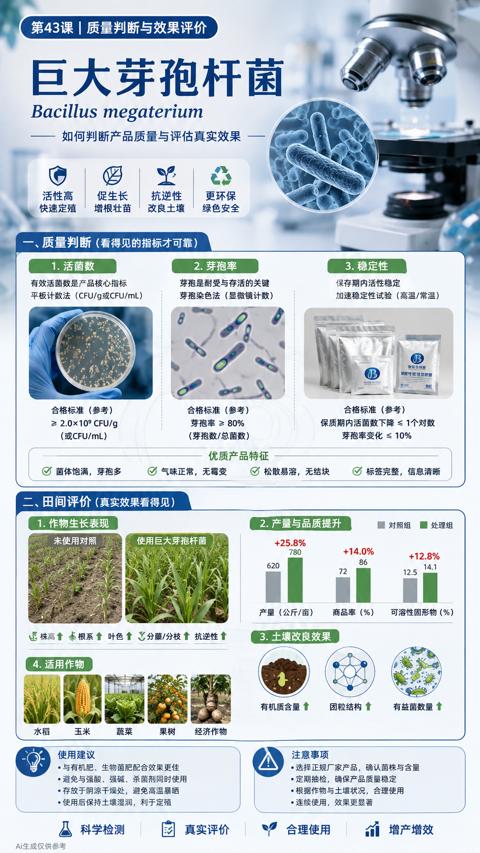 巨大芽孢杆菌（避免与强酸、强碱、杀菌剂同时使用）｜华昇金玛植保系统课技术图