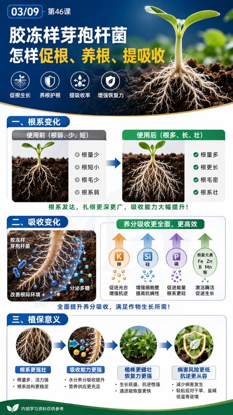 怎样促根、养根、提吸收（根系发达，扎根更深更广，吸收能力大幅提升）｜华昇金玛植保系统课技术图