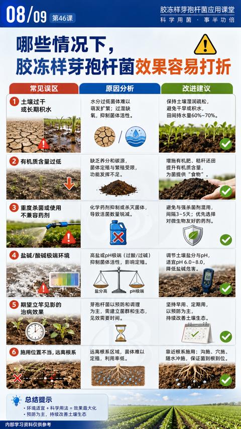 哪些情况下（高盐或pH极端（过酸/过碱））｜华昇金玛植保系统课技术图