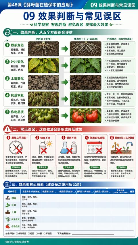 09 效果判断与常见误区（二、常见误区）｜华昇金玛植保系统课技术图