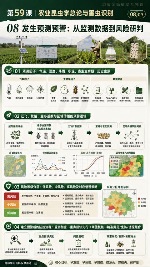 第59课|农业昆虫学总论与害虫识别（核心目标）｜华昇金玛植保系统课技术图