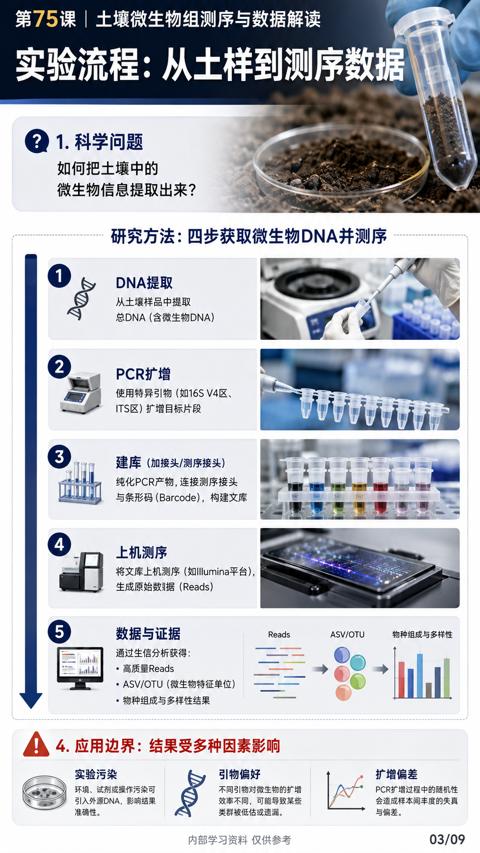 实验流程：从土样到测序数据（研究方法）｜华昇金玛植保系统课技术图