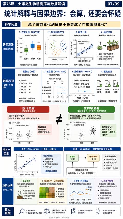 PCoA2 （15.1%）（某个菌群变化到底是不是导致了作物表现变化）｜华昇金玛植保系统课技术图