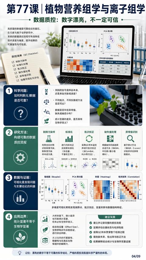 5MKNFzMac a（多维度可视化帮助发现离群点、批次效应、变量关联与数据结构特征）｜华昇金玛植保系统课技术图