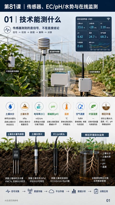 01 | 技术能测什么（传感器测到的是信号，不是直接结论）｜华昇金玛植保系统课技术图