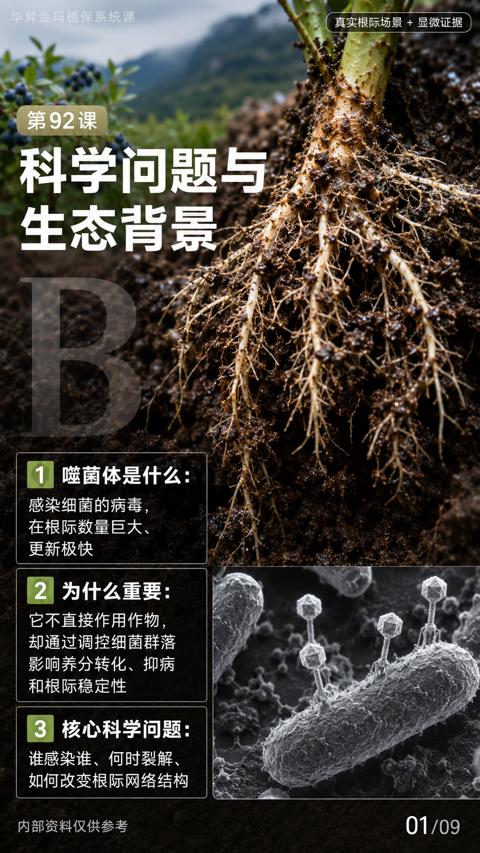 生态背景（谁感染谁、何时裂解）｜华昇金玛植保系统课技术图