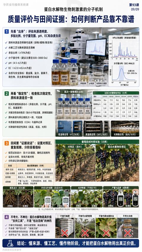 质量评价与田间证据：如何判断产品靠不靠谱（结论）｜华昇金玛植保系统课技术图