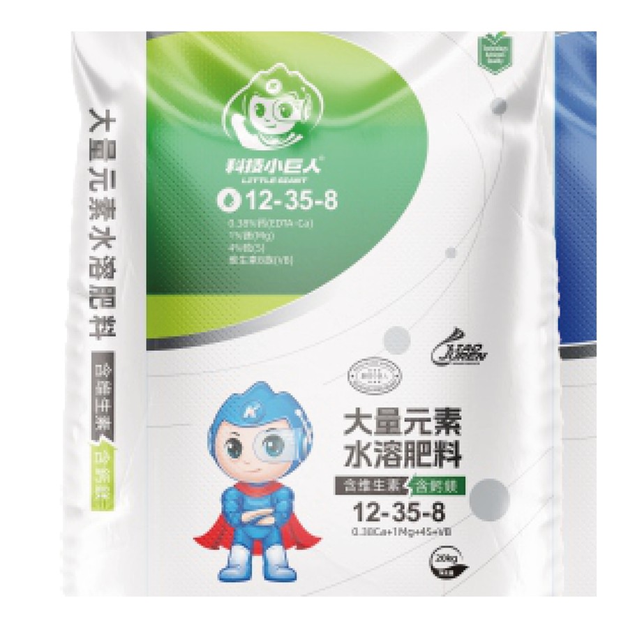 科技小巨人 12-35-8+Ca+Mg+S+VB（高磷型）产品包装图
