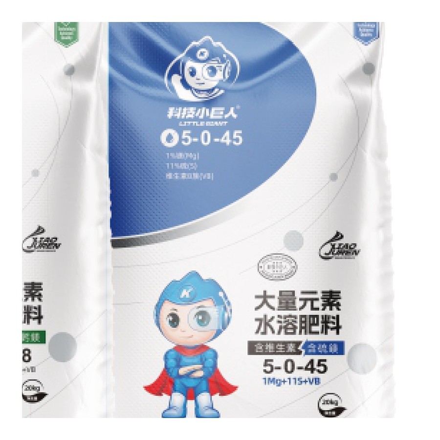 科技小巨人 5-0-45+Mg+S+VB（高钾型）产品包装图